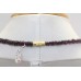 Necklace Strand String Womens Beaded Jewelry Natural Garnet Gem Stone Beads B136
